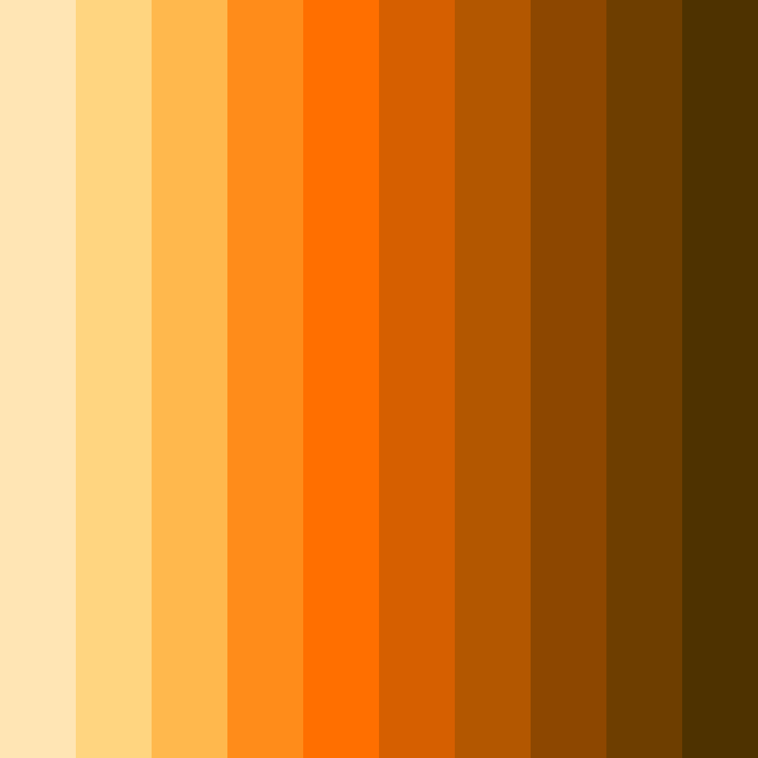 Download sunset harvest color palette PNG image (square)