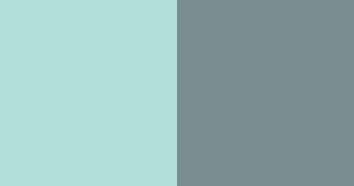 Download mint and gray serenity color palette PNG image (landscape)