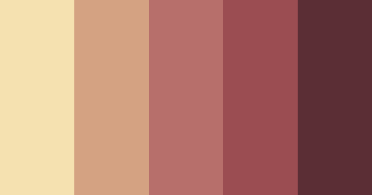 Download earthy elegance color palette PNG image (landscape)