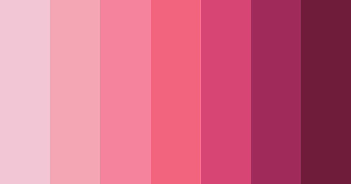 Download blossom symphony color palette PNG image (landscape)