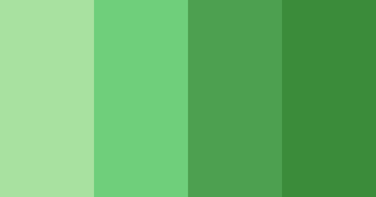 Download emerald citrus harmony color palette PNG image (landscape)