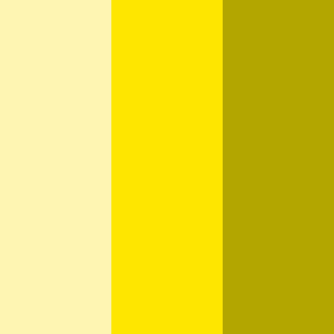 Download banana bliss color palette PNG image (square)