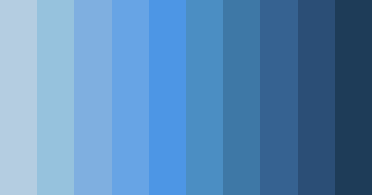 Download azure serenity color palette PNG image (landscape)