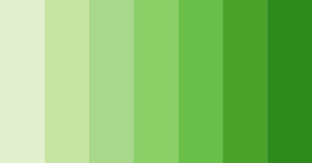 Download earthy verdant taurus color palette PNG image (landscape)