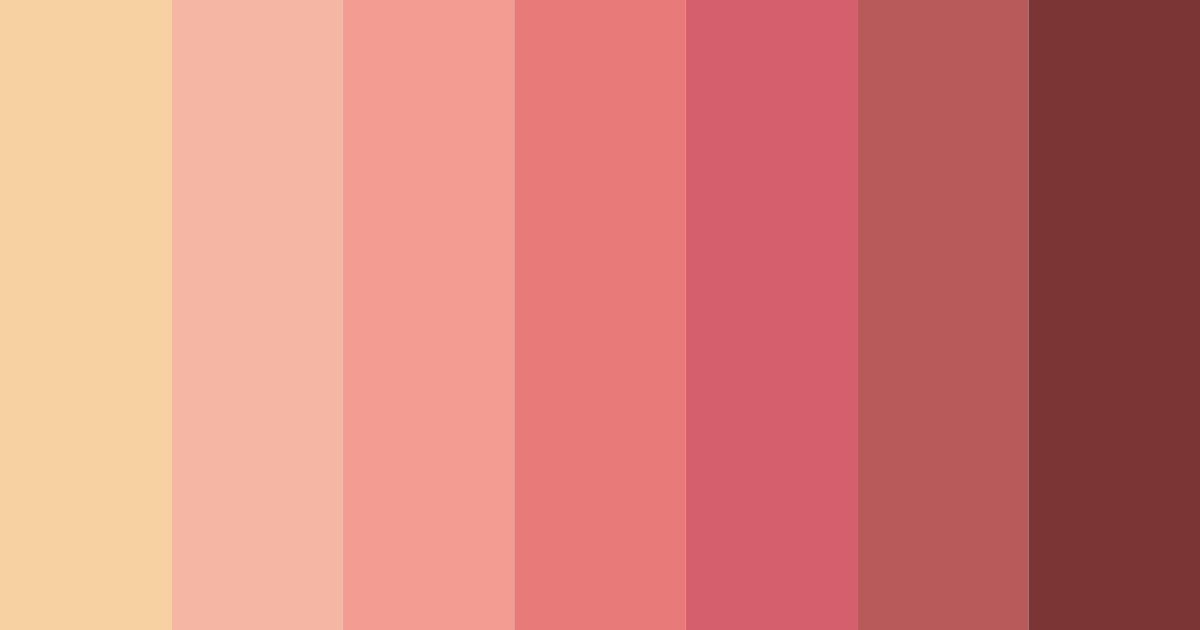 Download ginger snap symphony color palette PNG image (landscape)