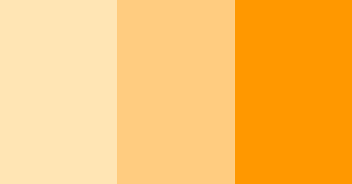 Download sunny citrus bliss color palette PNG image (landscape)