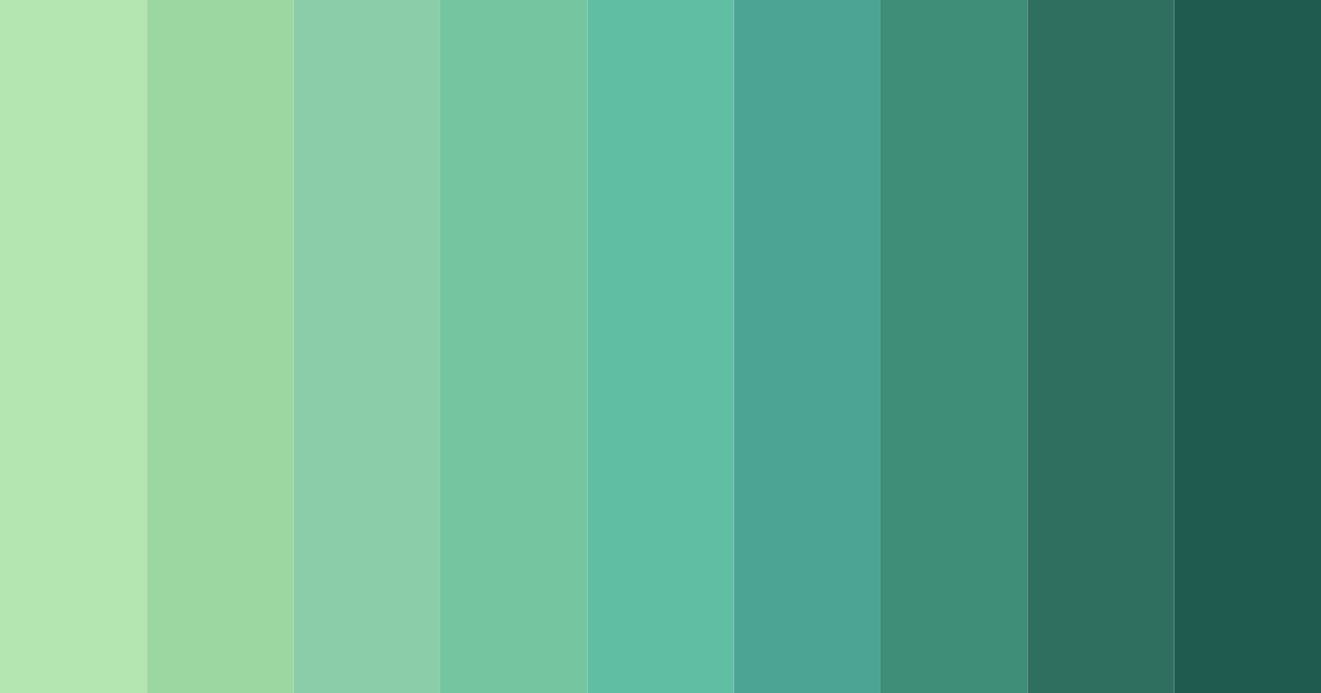 Download green meadow color palette PNG image (landscape)