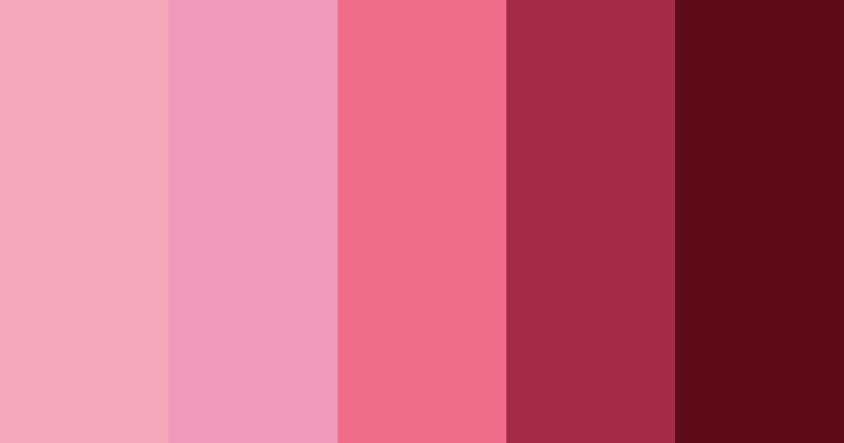 Download red and blue dream color palette PNG image (landscape)