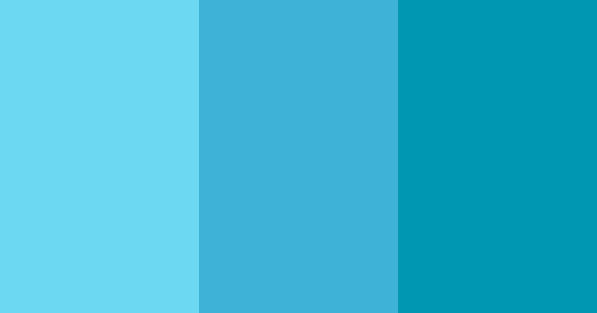 Download bright blue color palette PNG image (landscape)