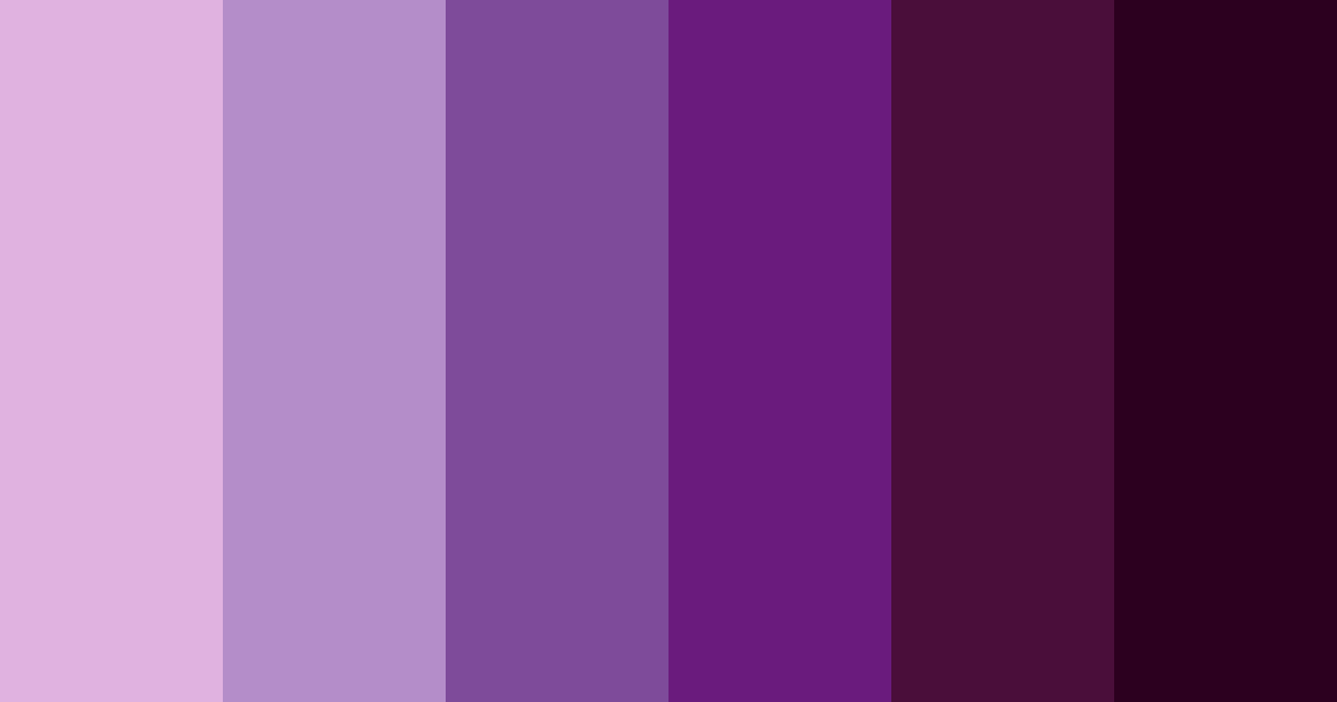 Download purple burgundy dream color palette PNG image (landscape)