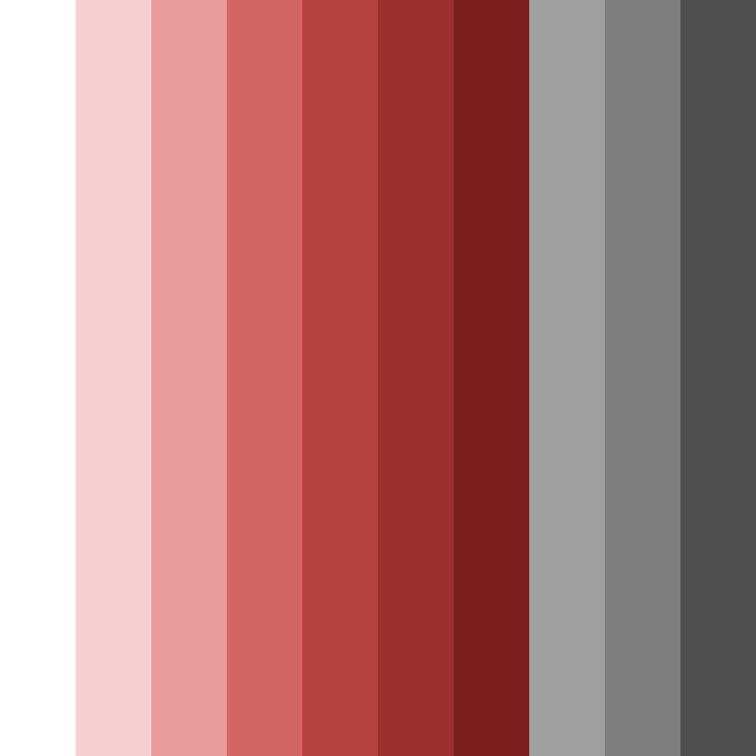 Download red elegance color palette PNG image (square)