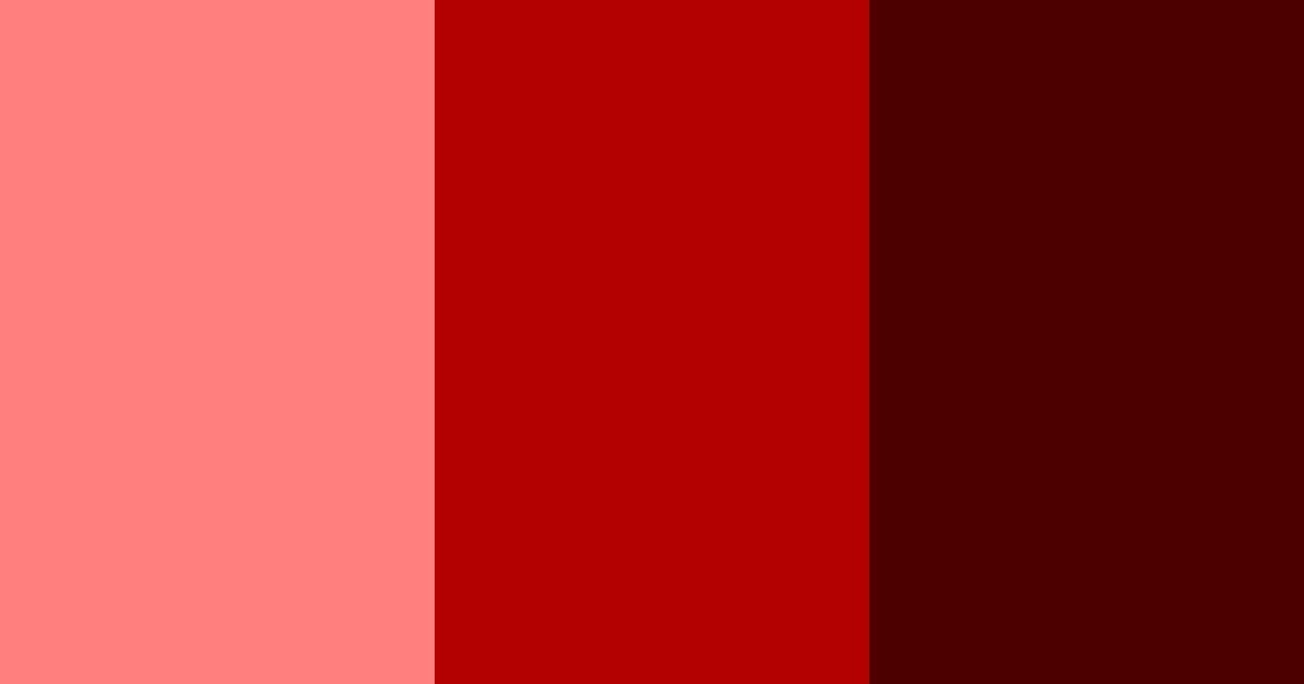 Download dark red color palette PNG image (landscape)