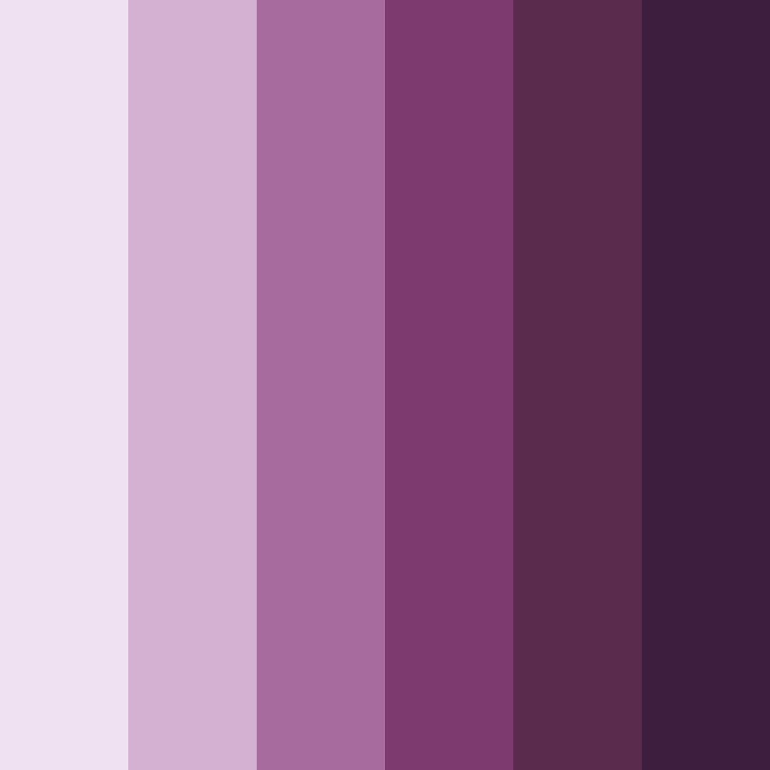 Download shades of mulberry color palette PNG image (square)