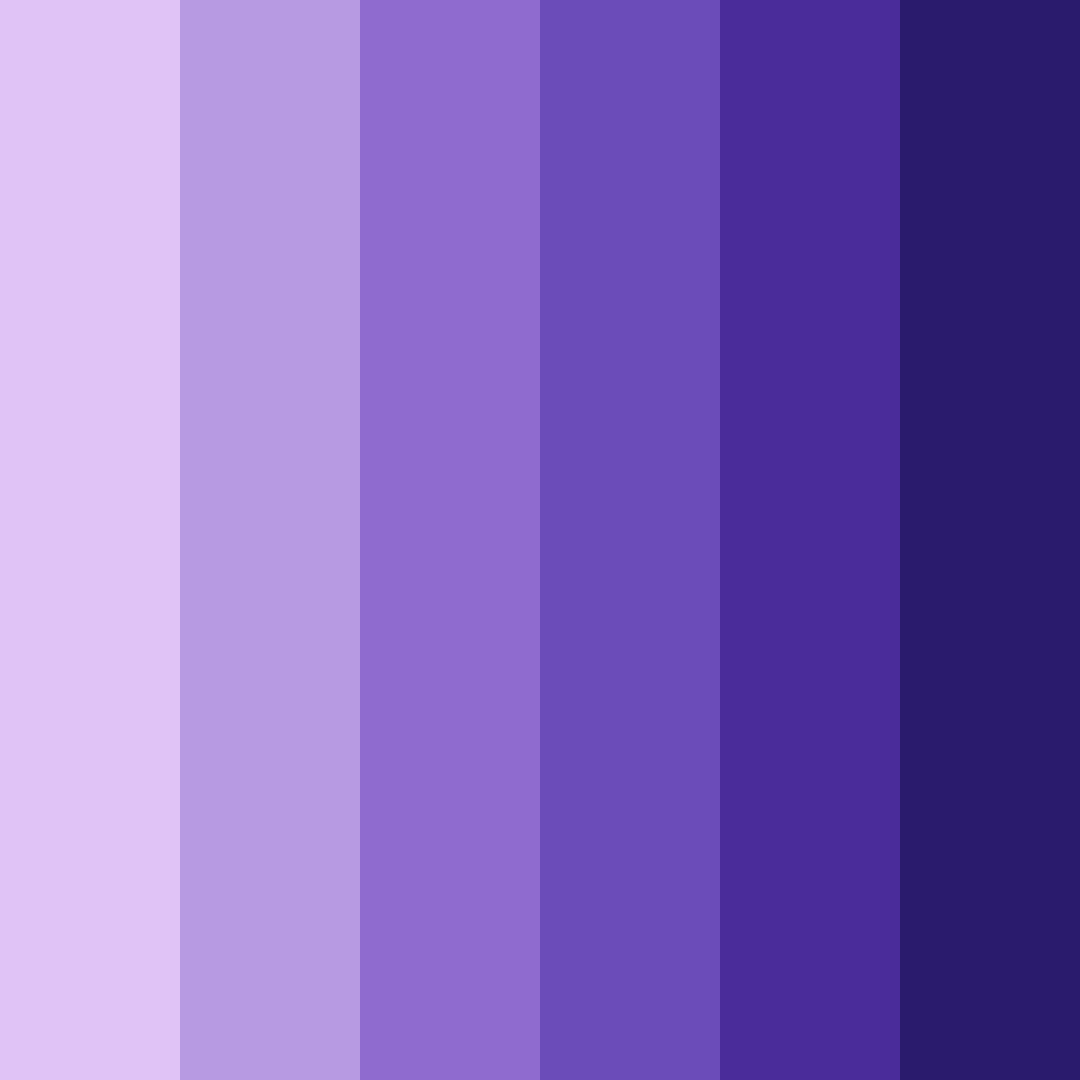 Download purple elegance color palette PNG image (square)