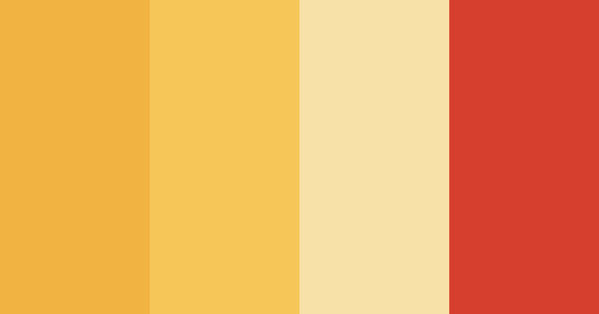Download golden dusk serenade color palette PNG image (landscape)