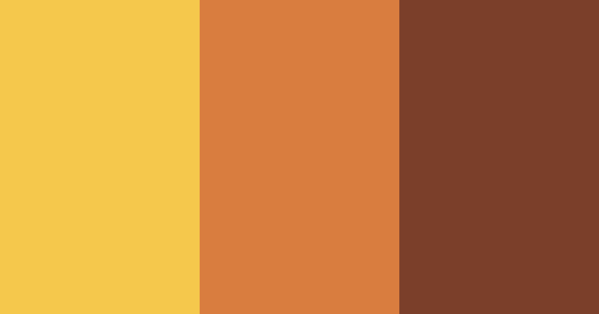 Download amber rust color palette PNG image (landscape)