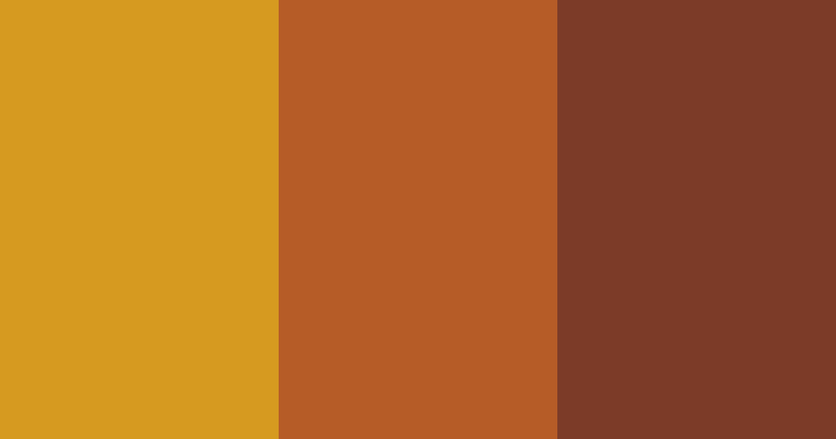 Download rusty gold color palette PNG image (landscape)