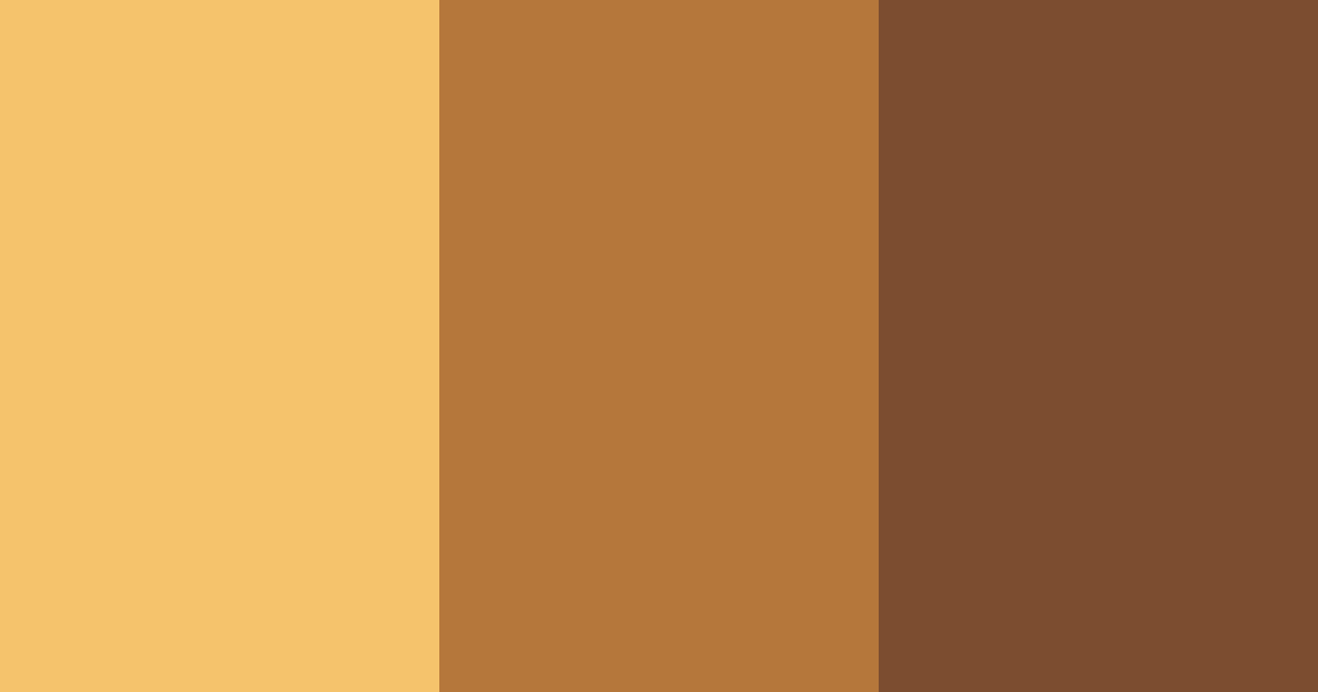 Download rusty gold color palette PNG image (landscape)