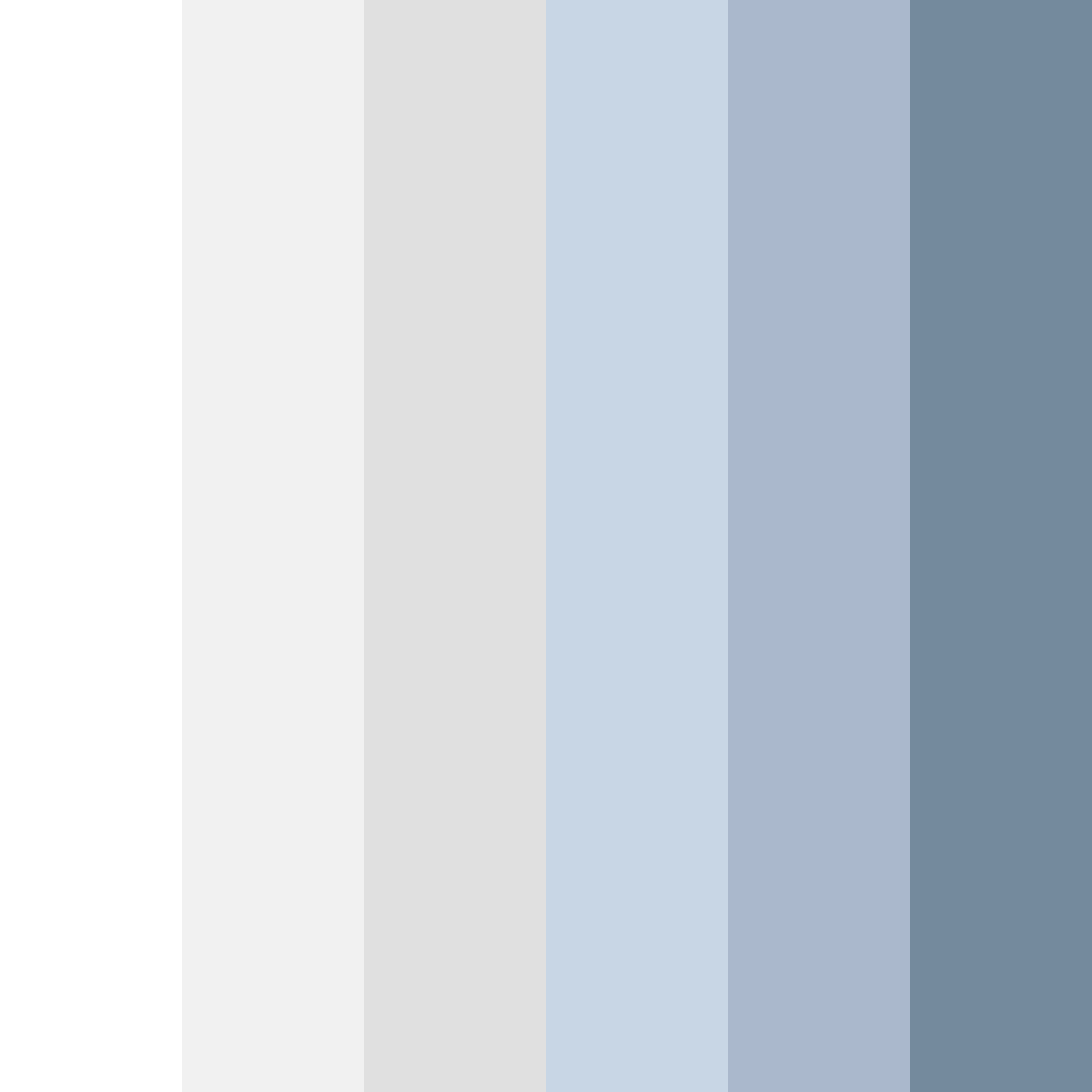 Download frosted serenity color palette PNG image (square)