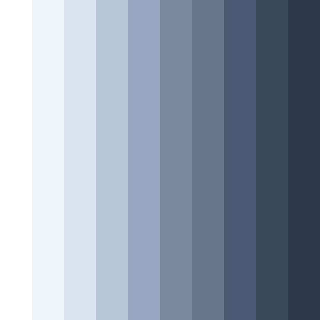Download soft white color palette PNG image (square)