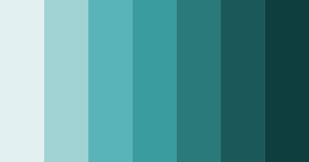 Download teal time color palette PNG image (landscape)