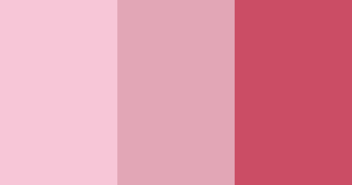 Download pink gorgeous color palette PNG image (landscape)