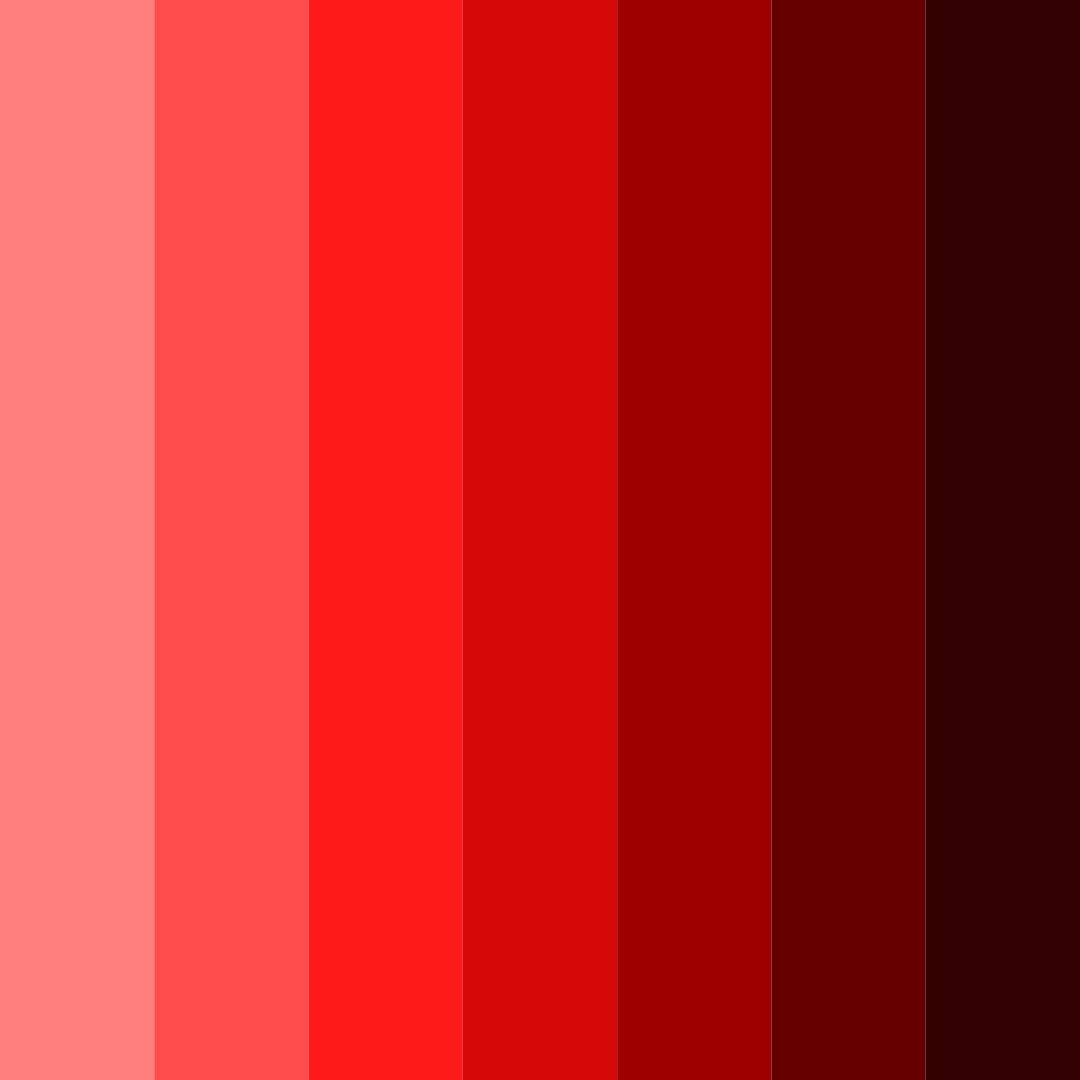 Download crimson fury color palette PNG image (square)
