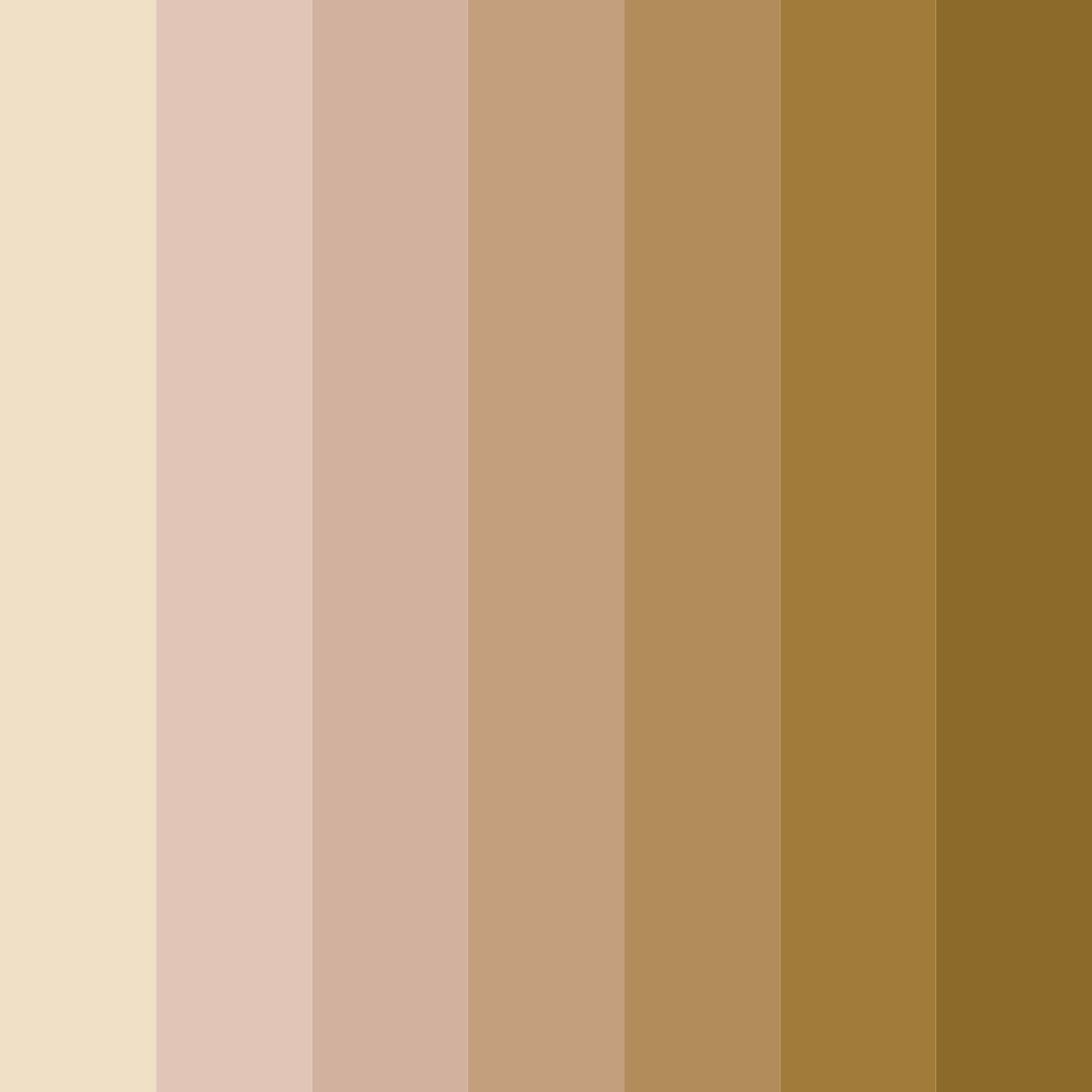 Download brown beach color palette PNG image (square)