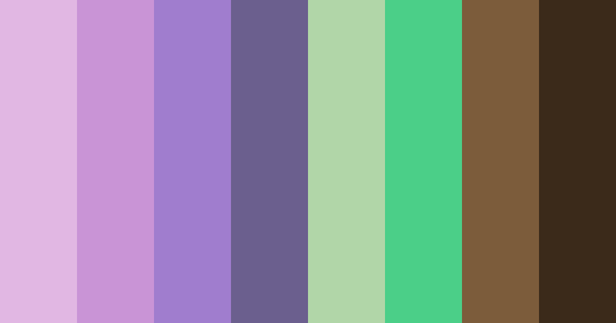 Download whimsical boxer garden color palette PNG image (landscape)