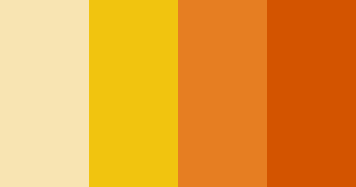 Download golden sunset bliss color palette PNG image (landscape)