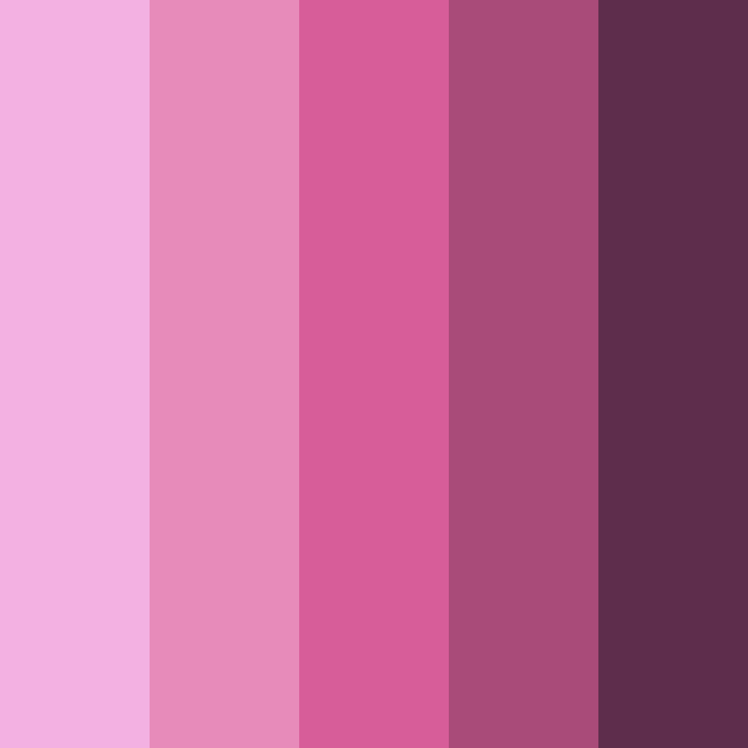 Download dreamy dusk blossoms color palette PNG image (square)