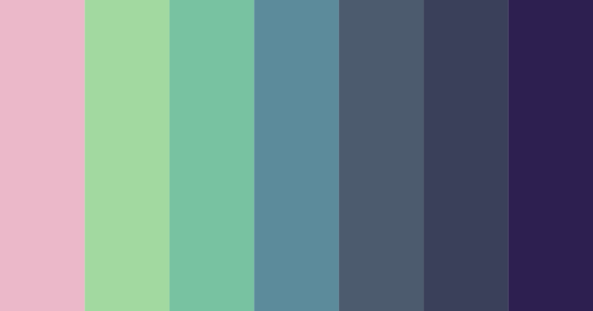 Download shades of red green purple color palette PNG image (landscape)