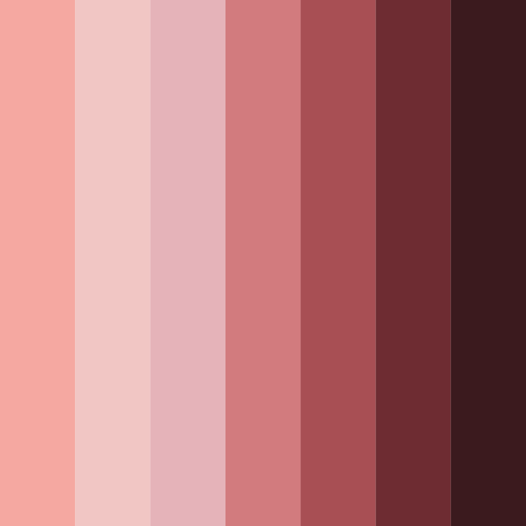 Download crimson echoes color palette PNG image (square)