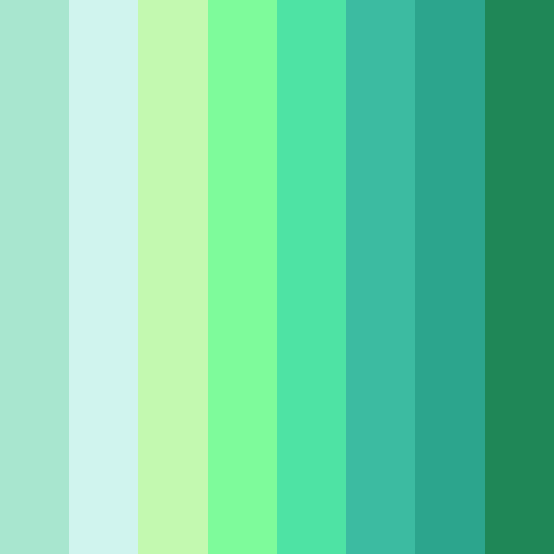 Download bright neon green color palette PNG image (square)