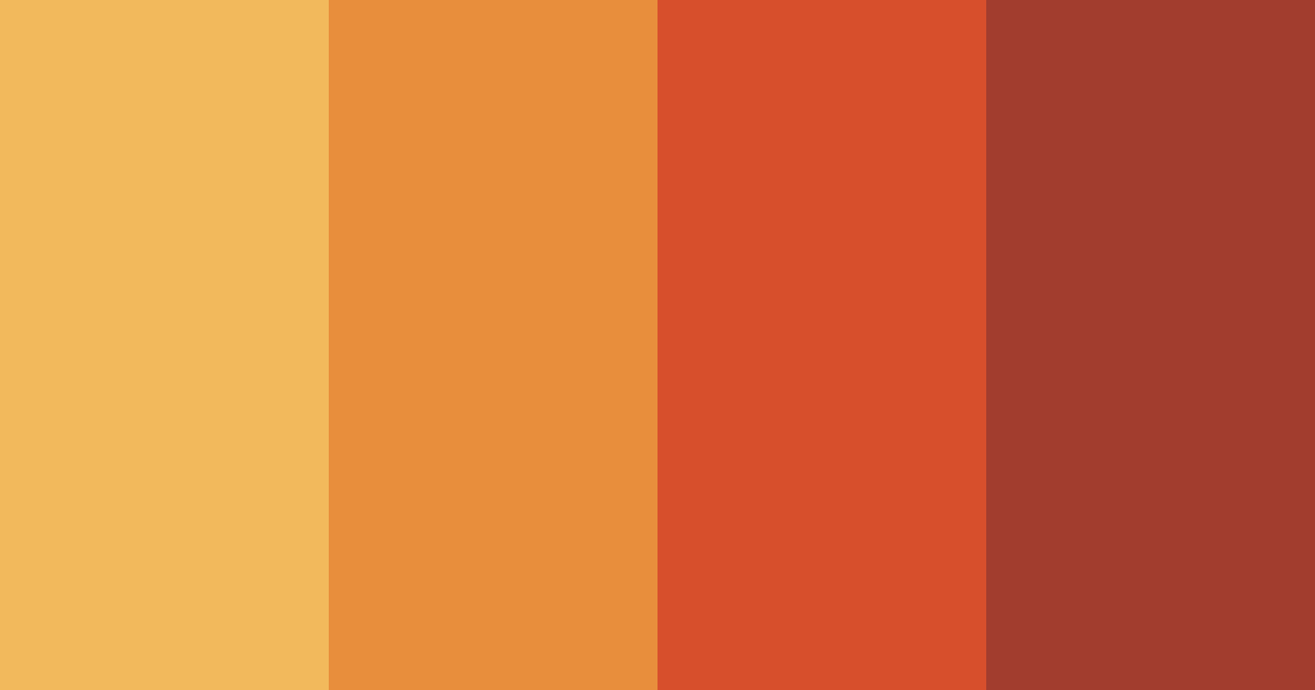 Download vintage ember elegance color palette PNG image (landscape)