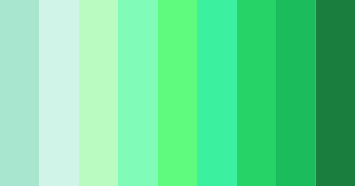 Download electric oasis color palette PNG image (landscape)
