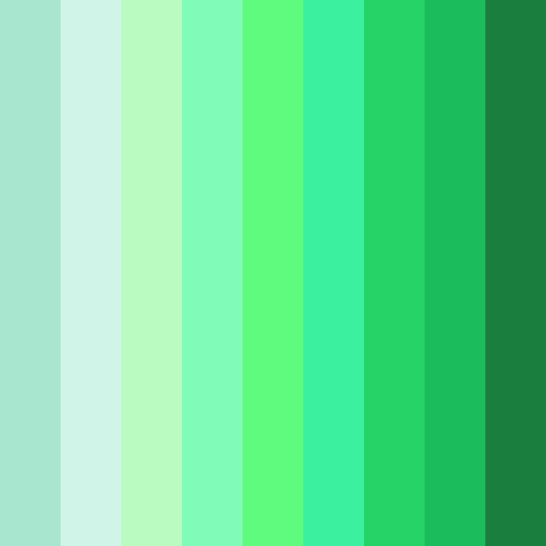 Download electric oasis color palette PNG image (square)