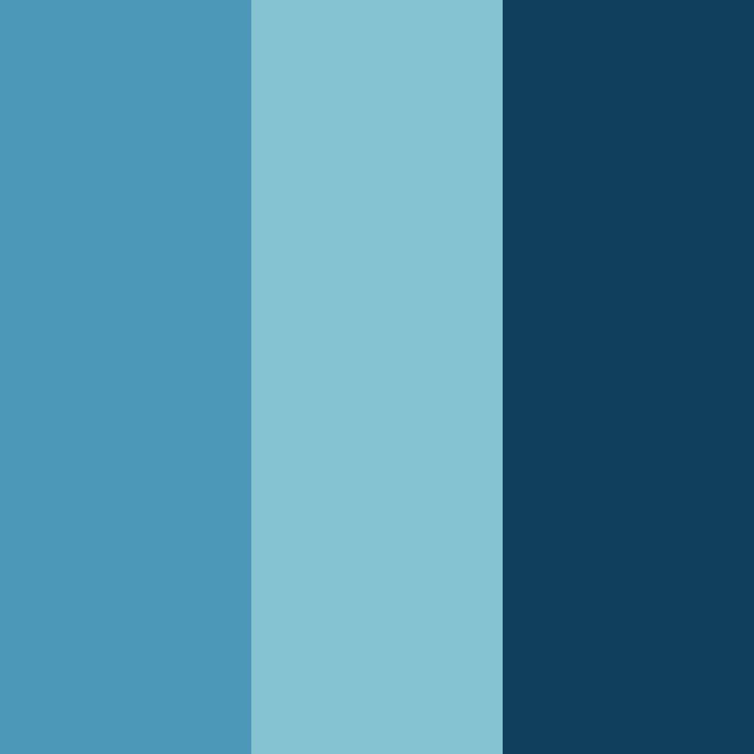 Download blue depths color palette PNG image (square)