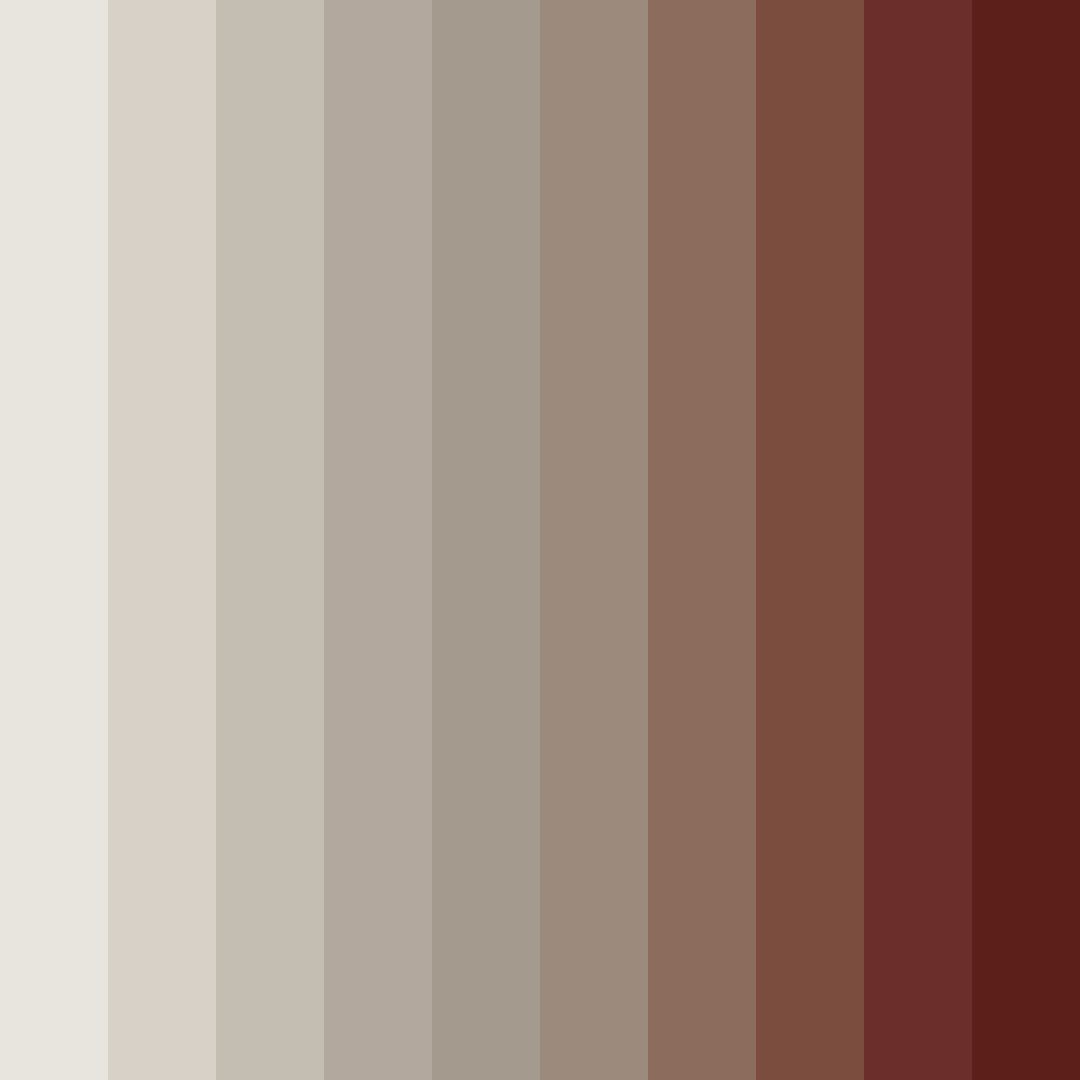 Download shades of beige color palette PNG image (square)