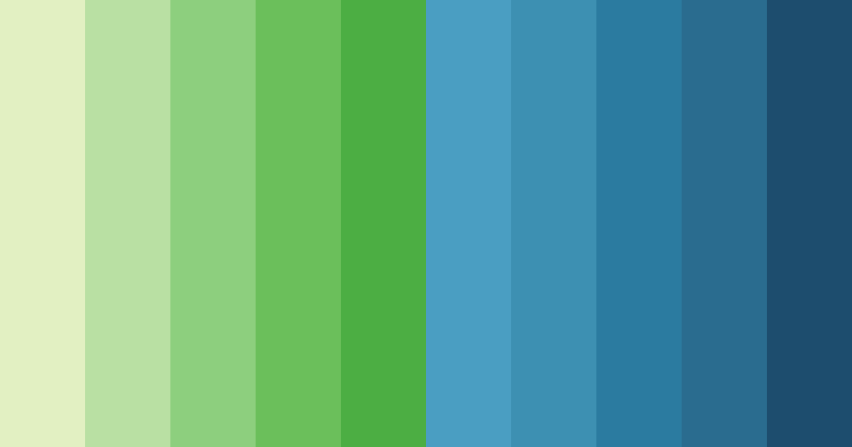 Download serene oasis color palette PNG image (landscape)