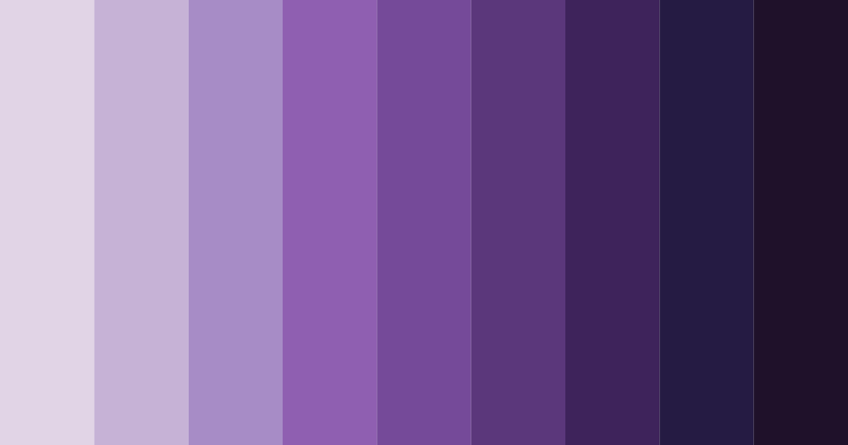 Download midnight bloom color palette PNG image (landscape)