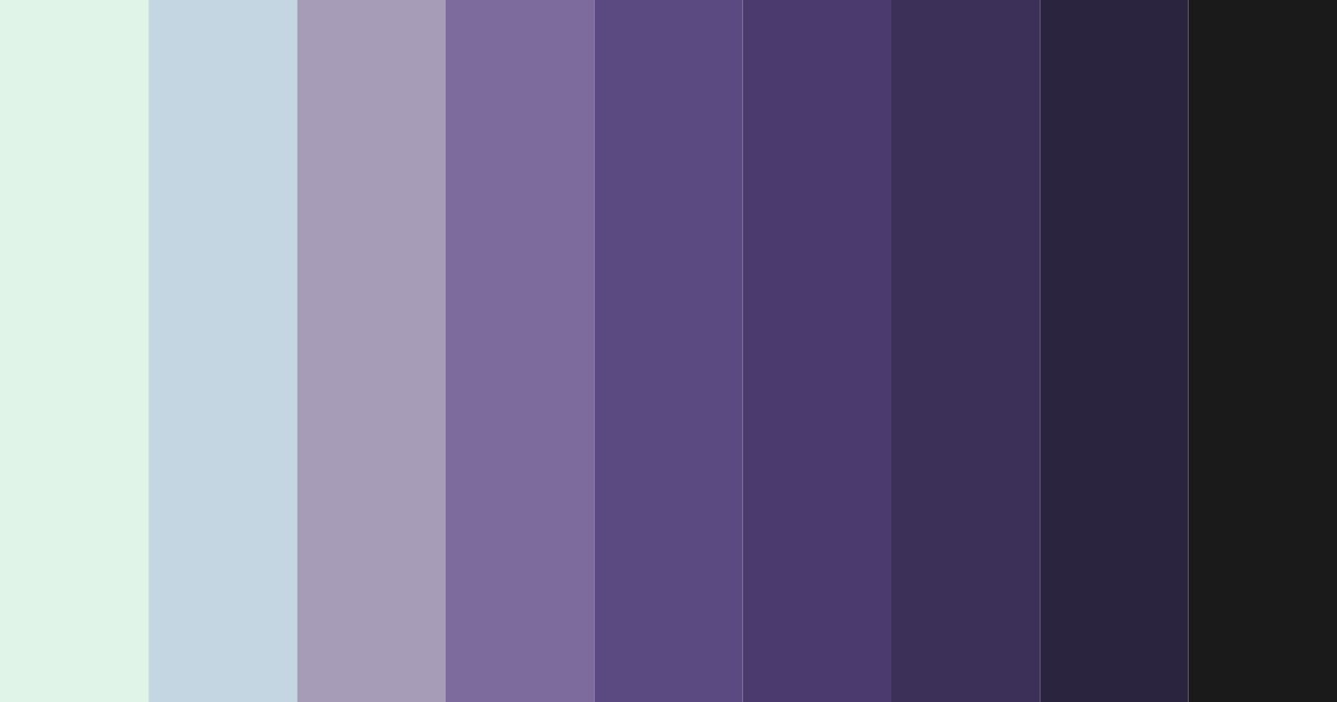 Download shades of forest green color palette PNG image (landscape)