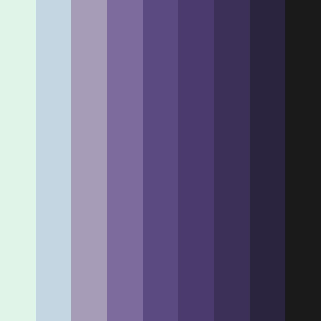 Download shades of forest green color palette PNG image (square)
