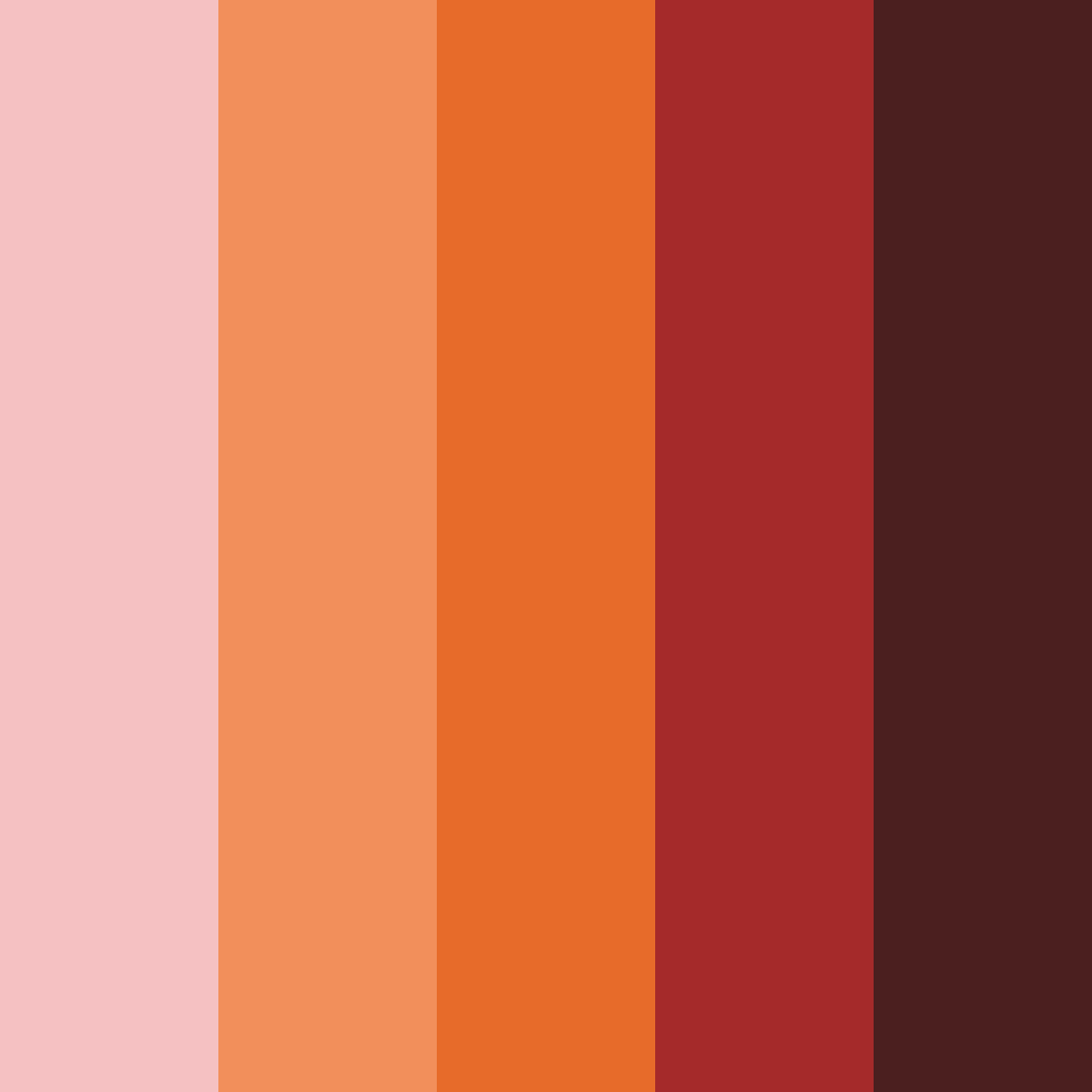 Download volcanic whispers color palette PNG image (square)