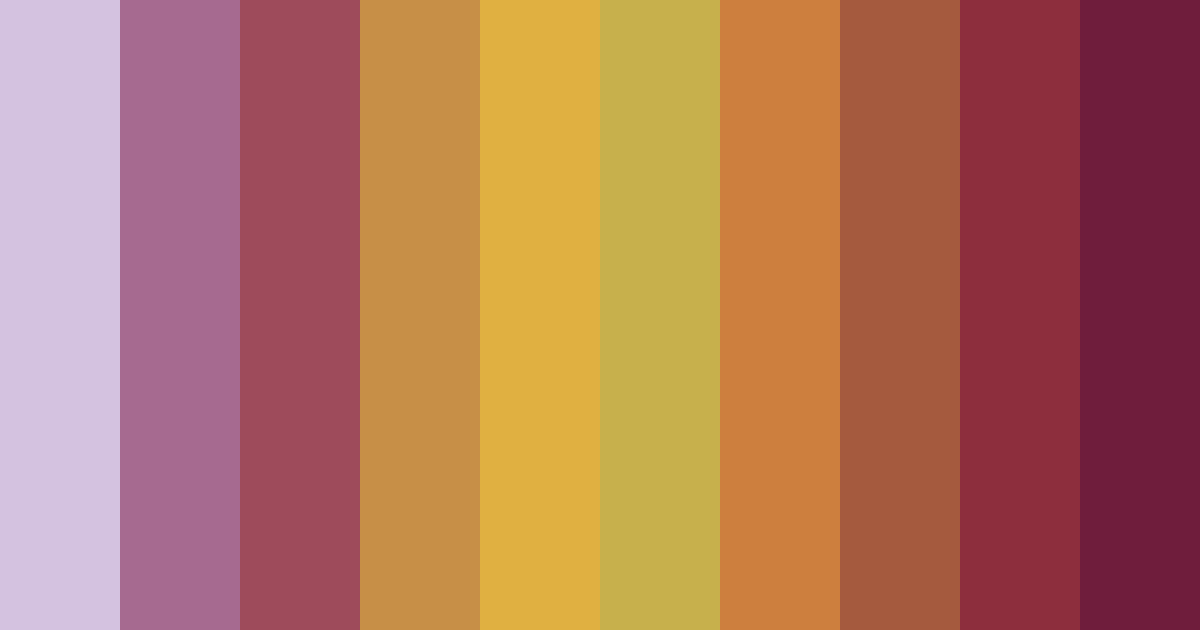 Download shades of purple and brown color palette PNG image (landscape)