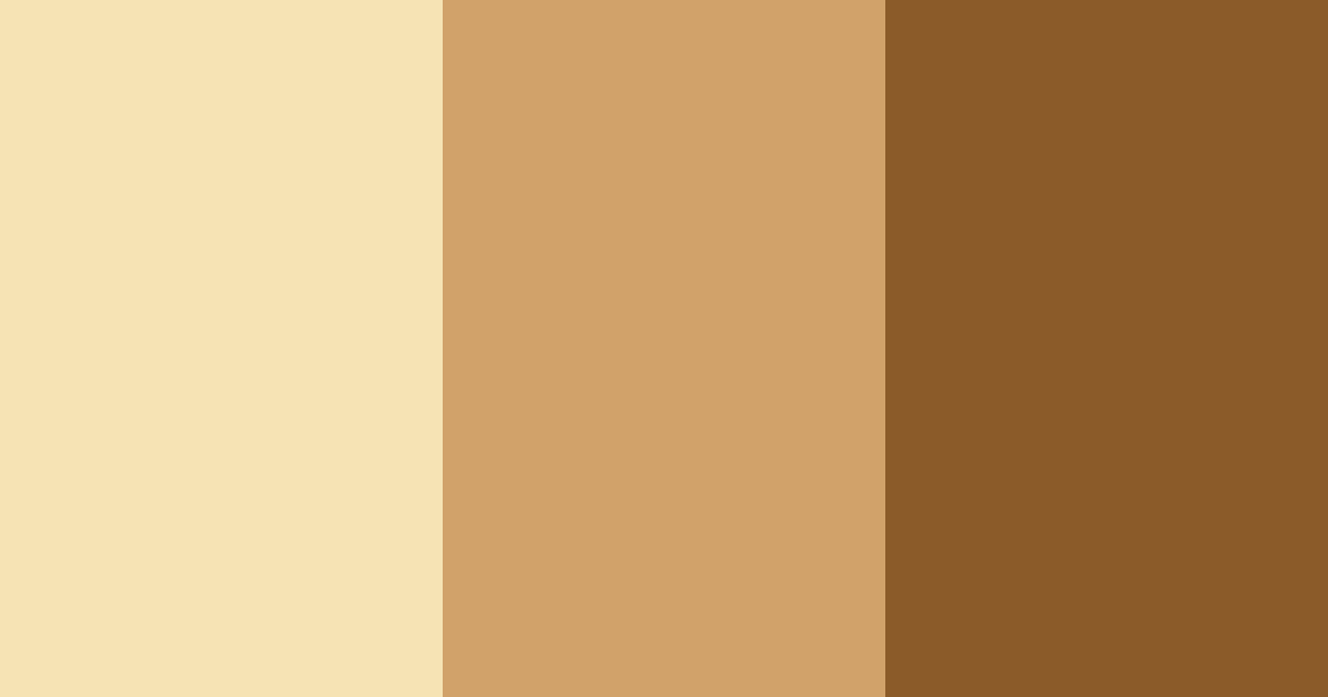 Download golden spice harmony color palette PNG image (landscape)