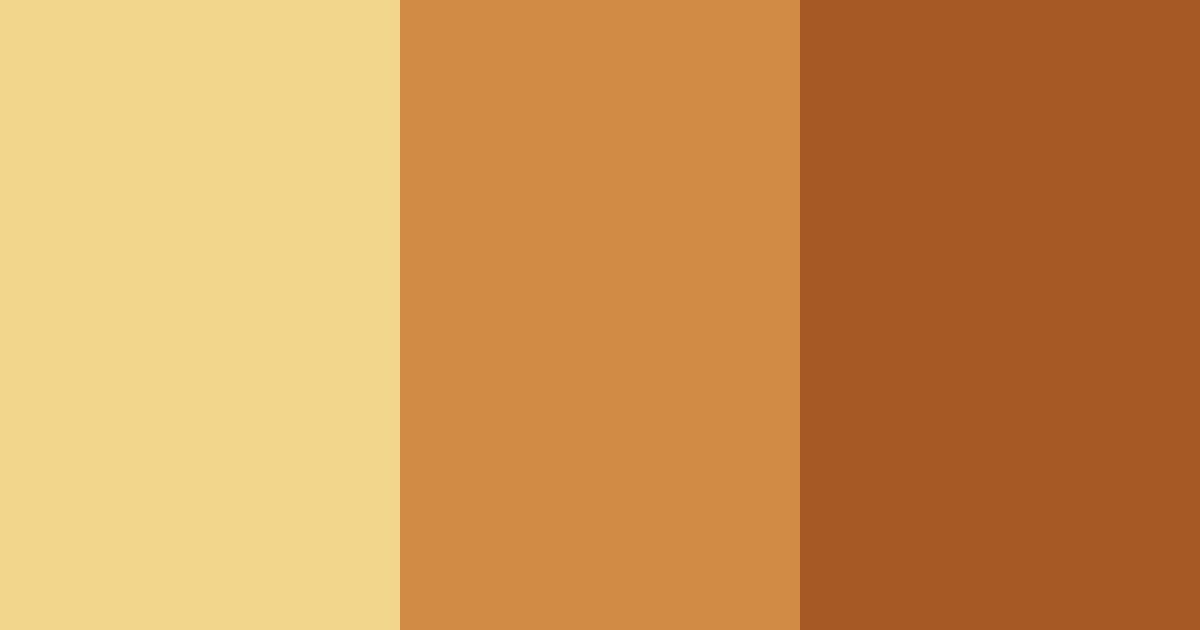 Download golden spice harmony color palette PNG image (landscape)