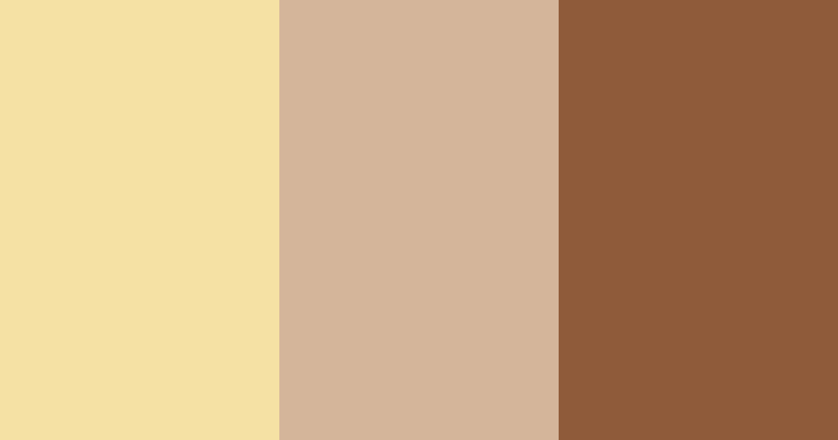 Download golden spice harmony color palette PNG image (landscape)