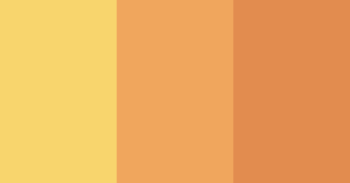 Download golden jubilee bliss color palette PNG image (landscape)