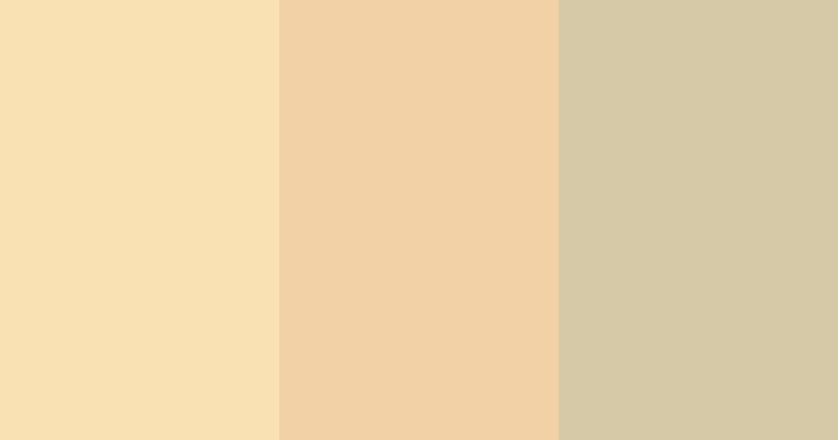 Download warm cream color palette PNG image (landscape)